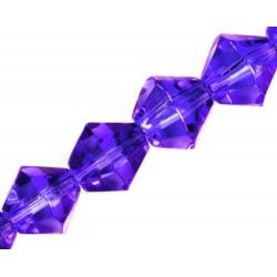 Bikone formos kristalai
