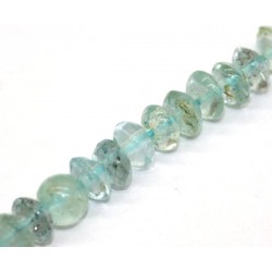Mėlynojo topazo karoliukai